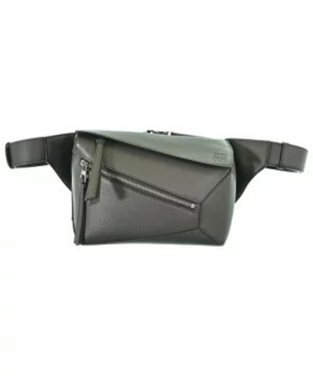 Loewe Puzzle Bumbag smooth calfskin leather Gray